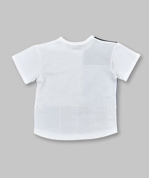 BeBe / べべ Tシャツ | チェック ストライプ 切り替え 半袖 Tシャツ （90〜140cm） | 詳細6