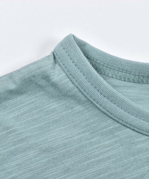 BeBe / べべ Tシャツ | スラブ ロゴ プリント シンプル 半袖 Tシャツ （90〜150cm） | 詳細2