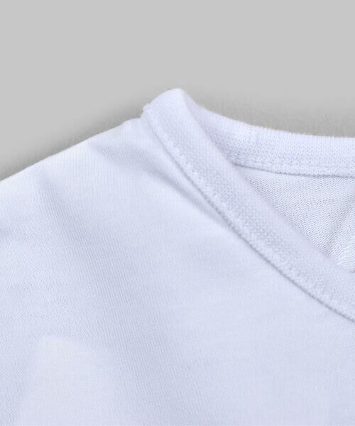 BeBe / べべ Tシャツ | マーメイド ロゴ プリント フリル リラックス 半袖 Tシャツ （90〜150cm） | 詳細2