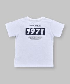 1971 ロゴ ウェーブ プリント 半袖 Tシャツ （90〜150cm）