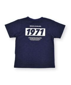 1971 ロゴ ウェーブ プリント 半袖 Tシャツ （90〜150cm）