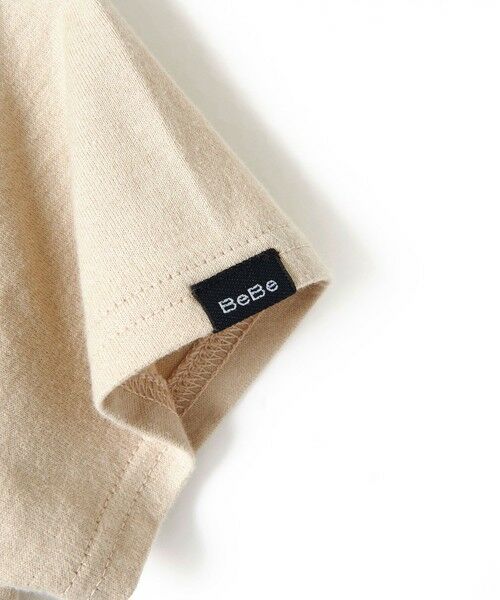 BeBe / べべ Tシャツ | コットン USA ロゴ プリント ラグラン ゆるカジ 半袖 Tシャツ （90〜150cm） | 詳細7
