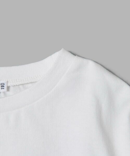 BeBe / べべ Tシャツ | ネコ アート ニュアンス プリント ビッグ 長袖 Tシャツ ロンT （90~150cm） | 詳細10