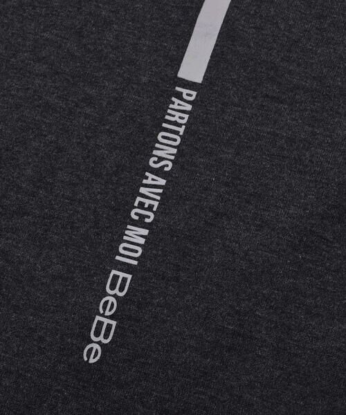 BeBe / べべ Tシャツ | 飛行機 シルエット ロゴ プリント 長袖 Tシャツ ロンT （80~150cm） | 詳細20