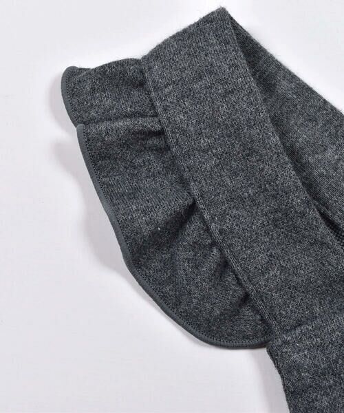 BeBe / べべ セットアップ | スカラップ刺繍 ポケット フリル スウェード ポンチ エプロン ジャンパースカート ベビー （80~90cm） | 詳細12