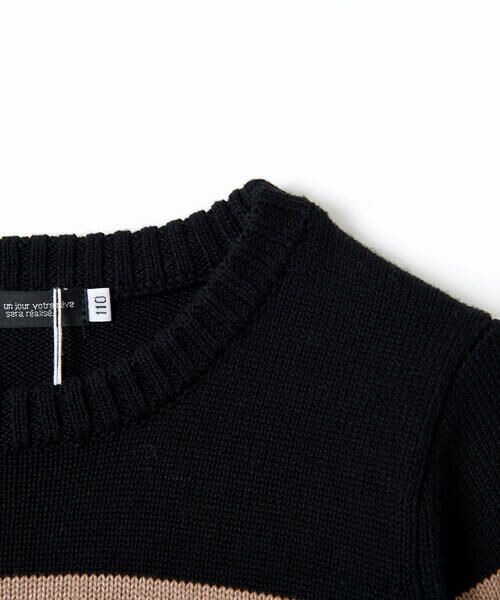 BeBe / べべ ニット・セーター | BeBe ロゴ刺繍 長袖 ニット (100~150cm) | 詳細6