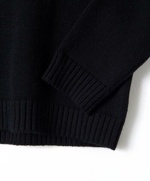BeBe / べべ ニット・セーター | BeBe ロゴ刺繍 長袖 ニット (100~150cm) | 詳細8