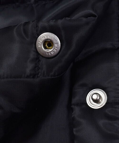 BeBe / べべ テーラードジャケット | 【 撥水加工 】重ね着風 リブ袖 中綿 ショート ジャケット (100~150cm) | 詳細13