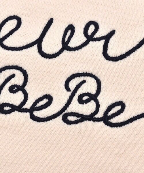 BeBe / べべ トップス | キラキラ スパンコール フラワー 刺繍 長袖 トレーナー (100~150cm) | 詳細4