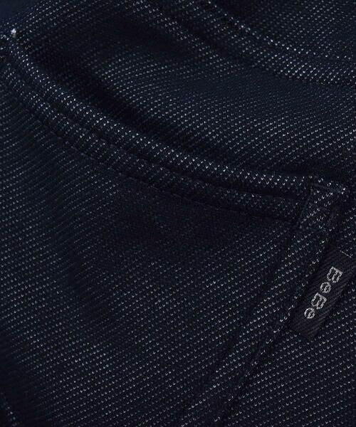 BeBe / べべ パンツ | 裏 ファー フリル ポケット リボン デニム パンツ  (90~150cm) | 詳細11