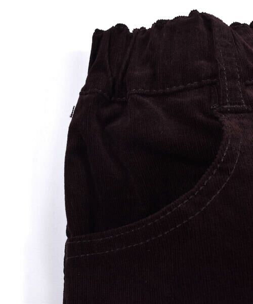 BeBe / べべ パンツ | 裾 折り返し パイピングテープ コールテン パンツ (90~150cm) | 詳細4