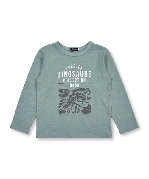 【セール】 恐竜 化石 プリント Tシャツ (100~140cm) （Tシャツ）｜BeBe / べべ ファッション通販 タカシマヤファッションスクエア