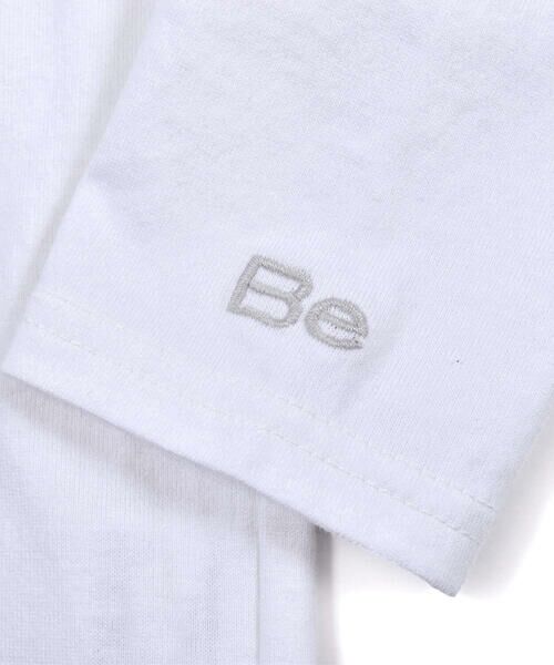 BeBe / べべ その他 | 2点セット BIG ポケット 半袖 Tシャツ × ロゴ プリント 長袖 Tシャツ (90~150cm) | 詳細9