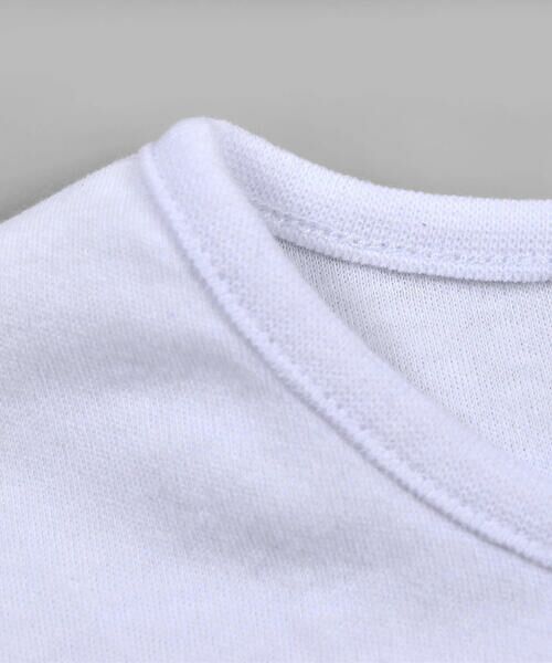 BeBe / べべ Tシャツ | バレリーナ チュチュ モチーフ 袖 フリル Tシャツ (80~140cm) | 詳細7