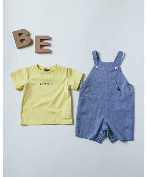 BeBe / べべ その他 | BOY ベビー 3点 セット Tシャツ オーバーオール ソックス （80~90cm） | 詳細3