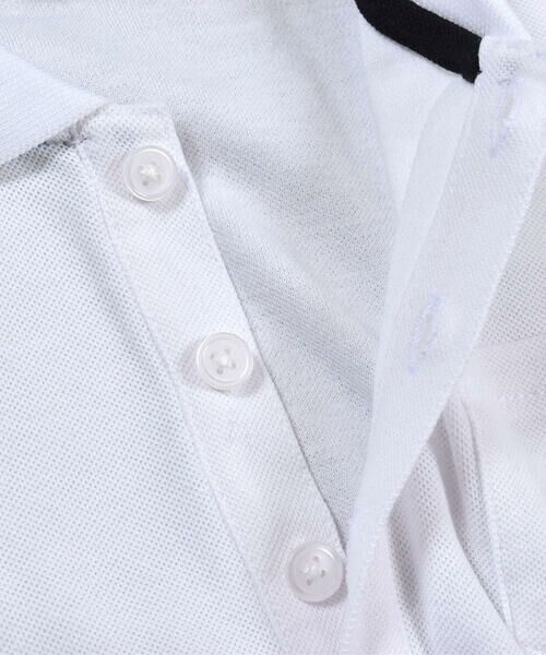 BeBe / べべ ポロシャツ | クール ＋ ライン 襟 カノコ ポロシャツ (80~140cm) | 詳細6