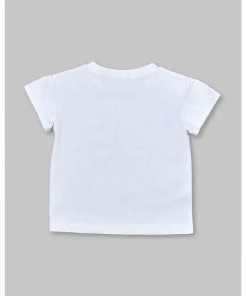 BeBe / べべ Tシャツ | エッフェル塔 ハート グリッター プリント Tシャツ (90~150cm) | 詳細1