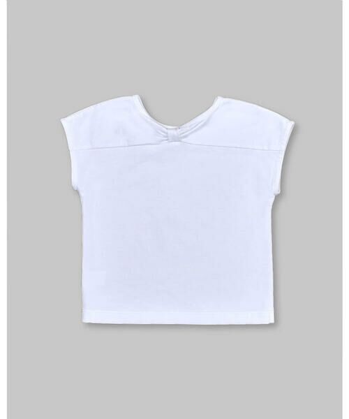 BeBe / べべ Tシャツ | ピクニック プリント バック リボン Tシャツ (80~150cm) | 詳細6