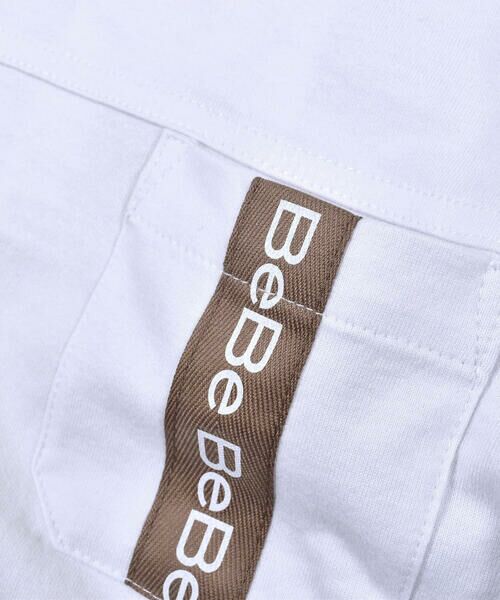 BeBe / べべ Tシャツ | バック ナンバー スポーティ Tシャツ (90~150cm) | 詳細3
