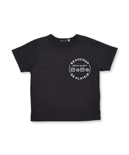 BeBe / べべ Tシャツ | コットン USA ゴシック ロゴ プリント Tシャツ (90~150cm) | 詳細5