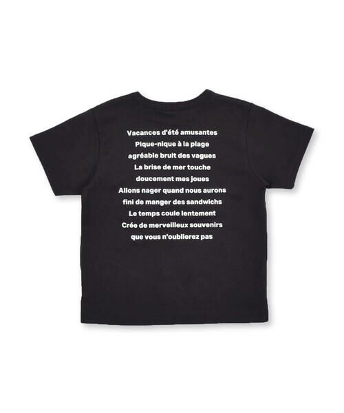 BeBe / べべ Tシャツ | コットン USA ゴシック ロゴ プリント Tシャツ (90~150cm) | 詳細6