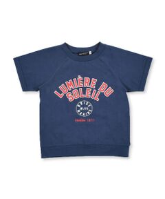 【 吸水速乾 】 カレッジ ロゴ プリント ラグラン Tシャツ (90~150cm)