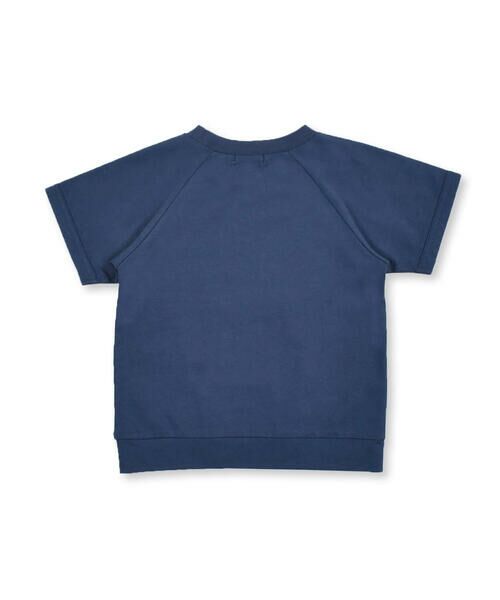 BeBe / べべ Tシャツ | 【 吸水速乾 】 カレッジ ロゴ プリント ラグラン Tシャツ (90~150cm) | 詳細1