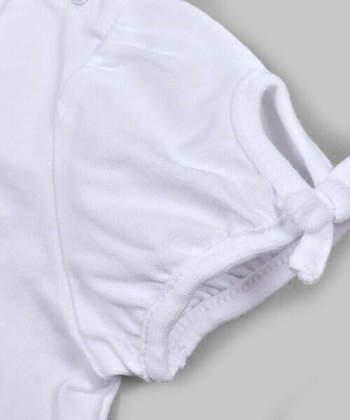 BeBe / べべ その他トップス | 水彩 ことり プリント リボン 袖 Tシャツ ベビー (80~90cm) | 詳細6