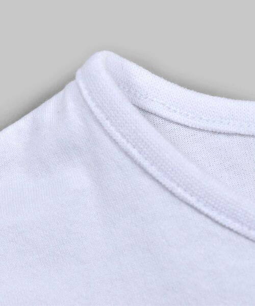 BeBe / べべ Tシャツ | 水彩 フラワー プリント チュール バタフライ Tシャツ (80~150cm) | 詳細10
