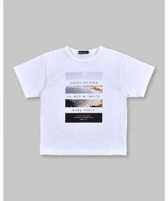 USA コットン フォト プリント Tシャツ (90~150cm)