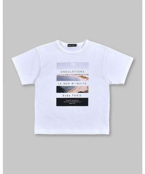BeBe / べべ Tシャツ | USA コットン フォト プリント Tシャツ (90~150cm) | 詳細2