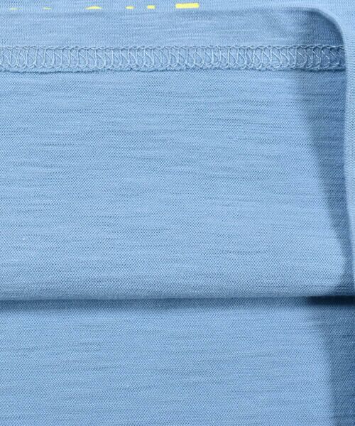 BeBe / べべ Tシャツ | 【 蓄光 プリント 】 ヨット ロゴ ビッグシルエット スラブ Tシャツ (80~150cm) | 詳細7