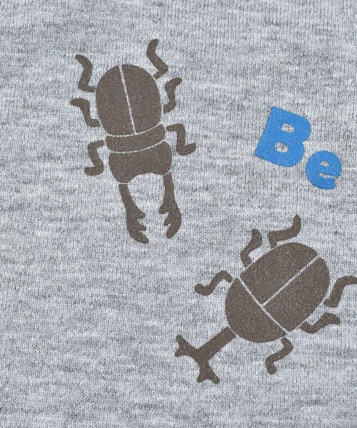 BeBe / べべ Tシャツ | 【 蓄光 プリント 】 昆虫 カブトムシ クワガタ ロゴ Tシャツ (90~150cm) | 詳細19