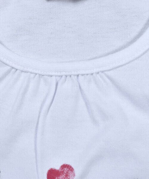 BeBe / べべ Tシャツ | 【 お揃い 】 ギンガム チェック リボン パリジェンヌ  Tシャツ (90~150cm) | 詳細4