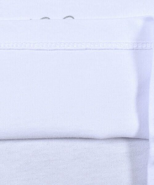 BeBe / べべ Tシャツ | 【 お揃い 】 ギンガム チェック リボン パリジェンヌ  Tシャツ (90~150cm) | 詳細7