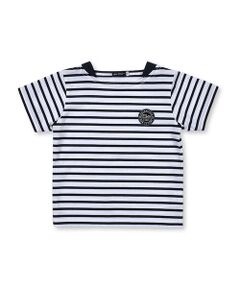 【 お揃い 】 ボーダー ボートネック Tシャツ (90~150cm)