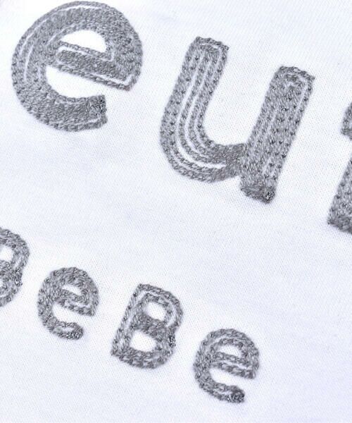 BeBe / べべ Tシャツ | チェーンステッチ レイヤード風 Tシャツ (90~150cm) | 詳細6