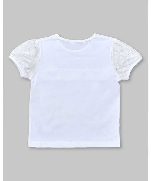 BeBe / べべ Tシャツ | レース袖 フリル Tシャツ（90〜150cm） | 詳細2