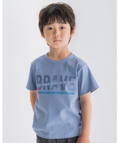 クリア ロゴ プリント ビッグ Tシャツ (100~150cm)