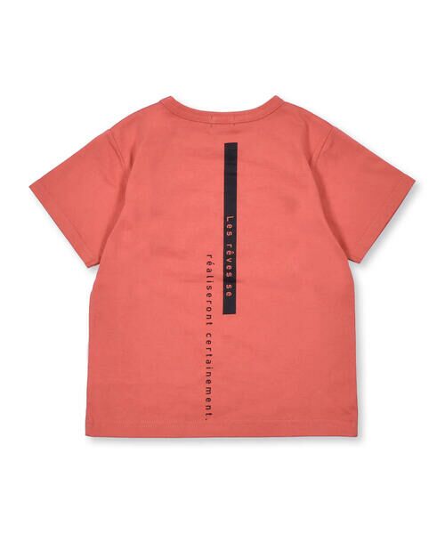 BeBe / べべ Tシャツ | クリア ロゴ プリント ビッグ Tシャツ (100~150cm) | 詳細13
