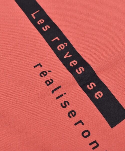 BeBe / べべ Tシャツ | クリア ロゴ プリント ビッグ Tシャツ (100~150cm) | 詳細19