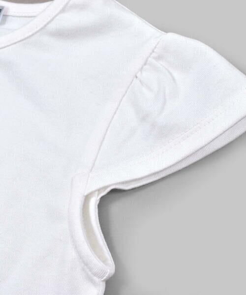 BeBe / べべ Tシャツ | ガール フラワープリント チュール Tシャツ (90~150cm) | 詳細6