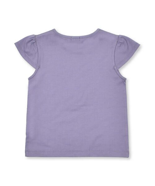 BeBe / べべ Tシャツ | ガール フラワープリント チュール Tシャツ (90~150cm) | 詳細14
