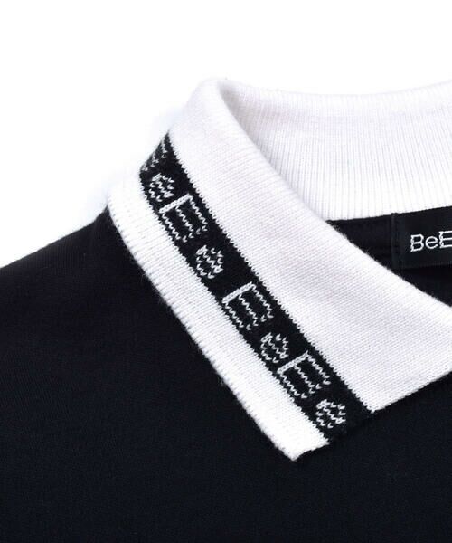 BeBe / べべ ポロシャツ | コットン ロゴ 襟 ワッペン ポロシャツ (90~150cm) | 詳細6