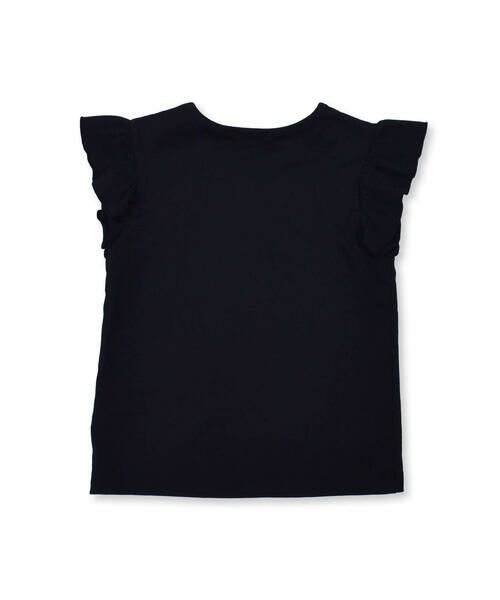 BeBe / べべ Tシャツ | スパンコール ロゴ プリント Tシャツ (90~150cm) | 詳細4