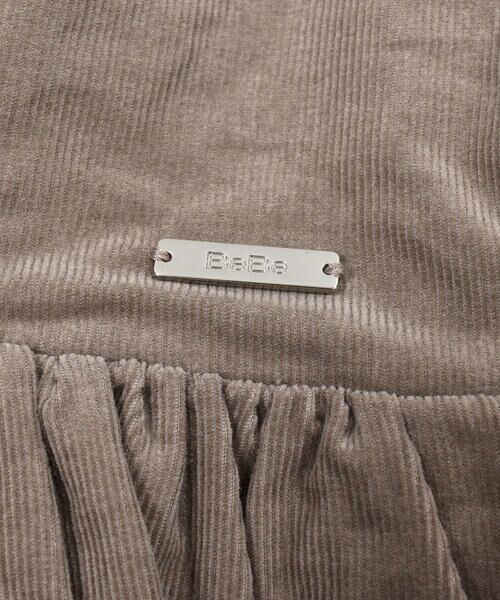 BeBe / べべ スカート | コットン シャツコール ジャンパースカート (90~150cm) | 詳細16