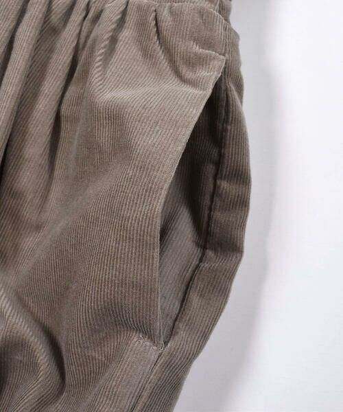 BeBe / べべ スカート | コットン シャツコール ジャンパースカート (90~150cm) | 詳細17
