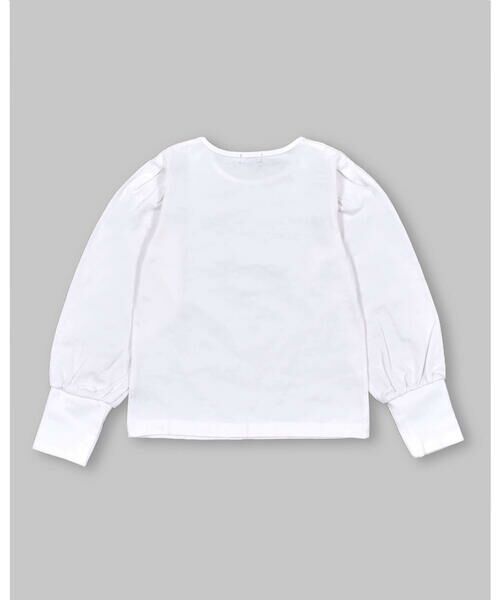 BeBe / べべ Tシャツ | フラワー 花 ハート プリント Tシャツ (90~150cm) | 詳細2