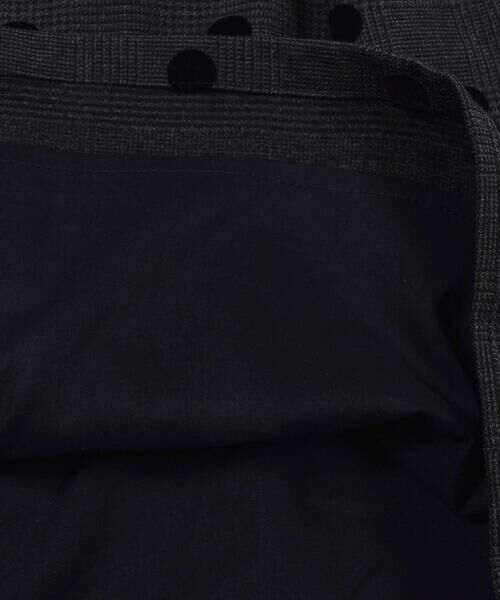 BeBe / べべ スカート | 日本製 フォーマル チェック フロッキー ドット ジャンパースカート (90~140cm) | 詳細10
