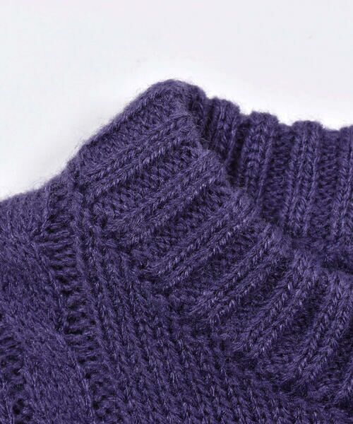 BeBe / べべ ニット・セーター | リボン 付き ケーブル 編み ニット (100~150cm) | 詳細14
